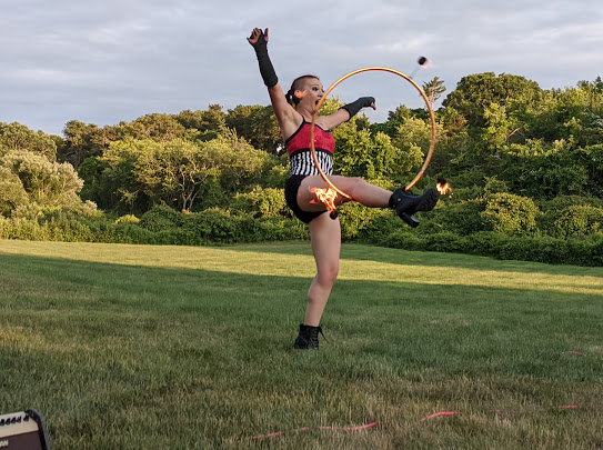 fire hula hoop dancers for hire 