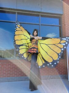 Monarch Butterfly Stilt Walker