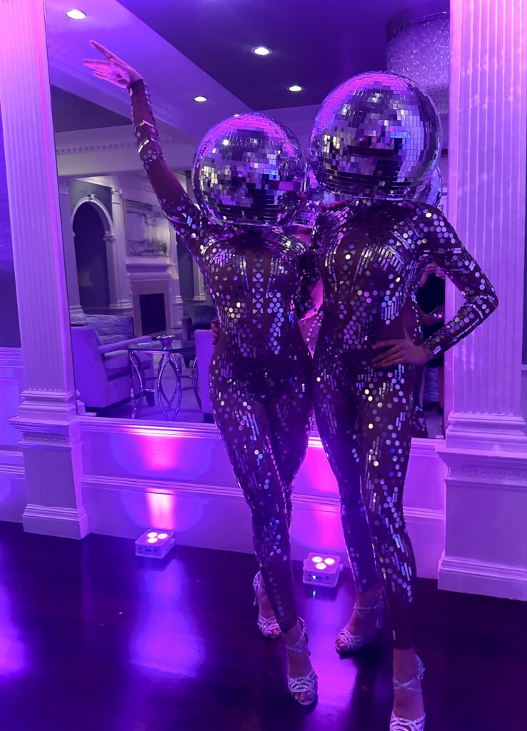 disco ball heads for hire boston